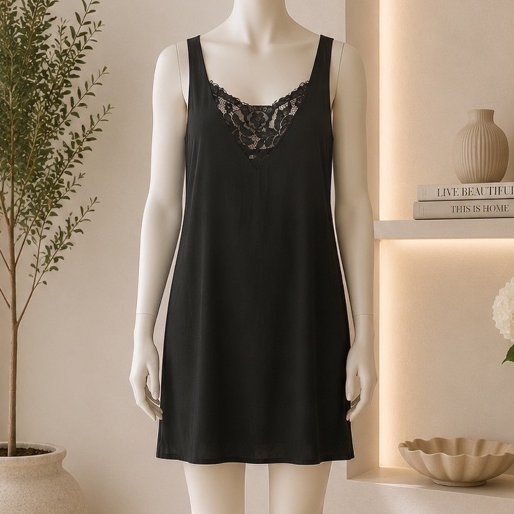 Rebecca Minkoff Dress Womens XS Black Lace Sleeveless Party Elegant‎ Date Night
